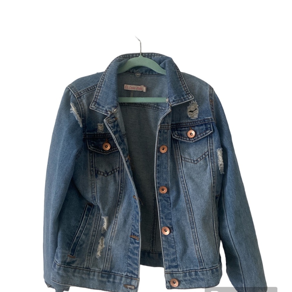 Blue denim jacket
